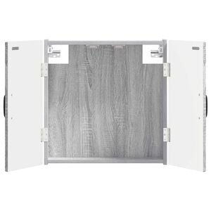 vidaXL Dartbord Kabinet HOORN Grijs Sonoma 52,5 x 10,5 x 53,5 cm