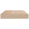 vidaXL Wandschapppen 2 st 90x23,5x4 cm bewerkt hout