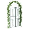 vidaXL Tuin Boog Effen Groen 115 x 37 x 226 cm