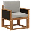 vidaXL Buiten Midden Sofa Massief Acaciahout Naturel