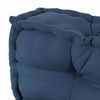 vidaXL Pallet Sofa Kussen 2 pcs Indigo 120 x 80 x 38 cm Stof