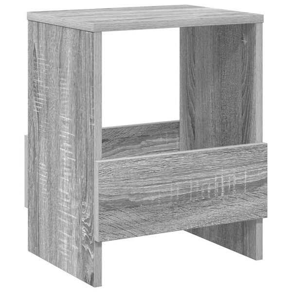 vidaXL Tijdschrift Rek Grijs Sonoma 35 x 30 x 45 cm