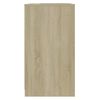 vidaXL Dressoir 70x40,5x75 cm bewerkt hout sonoma eikenkleurig