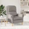 vidaXL Fauteuil Taupe 76 x 94 x 102 cm Stof