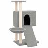 vidaXL Kattenmeubel met sisal krabpalen 96 cm lichtgrijs