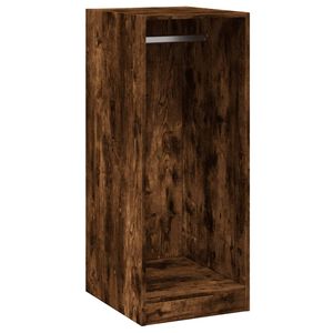 vidaXL Kledingkast 48x41x102 cm bewerkt hout gerookt eikenkleurig
