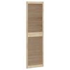 vidaXL Kastdeur 4 pcs Naturel 140.5 x 2.1 x 49.5 cm Massief grenenhout