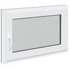 vidaXL Kelderraam RISOR 90 x 60 cm PVC en glas Antracietkleurig