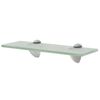 vidaXL Zwevend schap 30x10 cm 8 mm glas