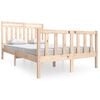 vidaXL Bedframe massief hout 140x200 cm