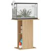 vidaXL Aquariumstandaard Sonoma Eiken 60,5x36x72,5 cm Bewerkt Hout