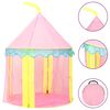 vidaXL Kinderspeeltent 100x100x127 cm roze