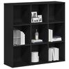 vidaXL Boekenkast Zwart Eiken 98x29x97,5 cm Engineered Wood