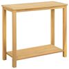 vidaXL Tuin Console Tafel met opslag Licht acacia 80 x 35 x 75 cm