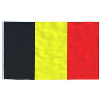 vidaXL Vlag België 90x150 cm
