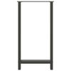 vidaXL Bartafelpoten 2 st 60x(110-111) cm staal antraciet