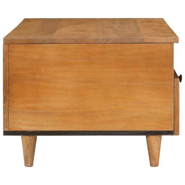 vidaXL Salontafel Licht Bruin 80 x 54 x 40 cm Massief acaciahout