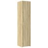 vidaXL Hoge kast 40x42,5x185 cm bewerkt hout sonoma eikenkleurig