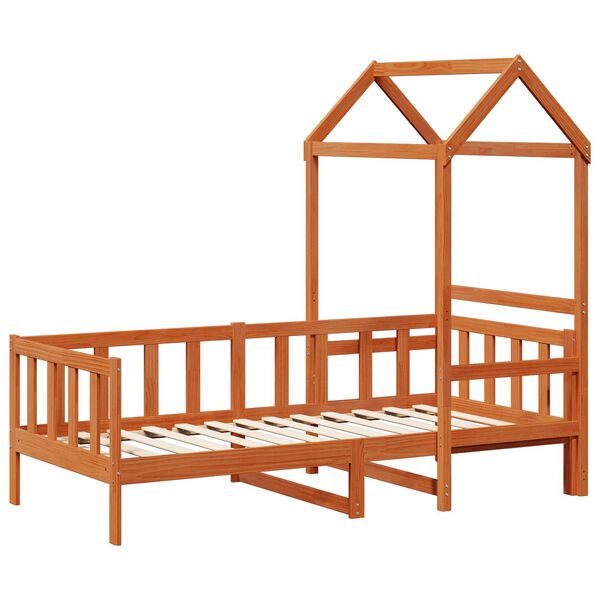 vidaXL Dagbed Set 2 pcs Wasbruin Massief grenenhout