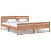 vidaXL Bedframe massief teakhout 180x200 cm