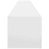 vidaXL TV Wandkast 2 pcs Glanzend Wit 98 x 31 x 29,5 cm Bewerkt hout