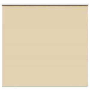 vidaXL Rolgordijn verduisterend 165x130 cm stofbreedte 161,6 cm beige