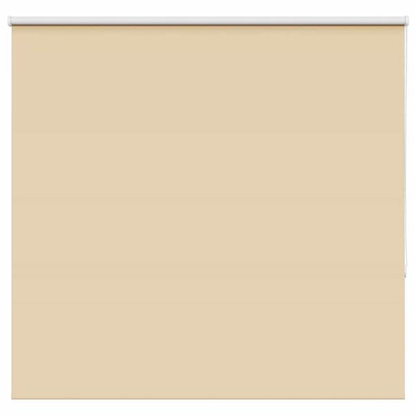 vidaXL Rolgordijn verduisterend 165x130 cm stofbreedte 161,6 cm beige