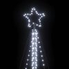 vidaXL LED-kerstboom 789 LEDs koud wit 476 cm