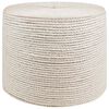 vidaXL Jute Touw 10 st 20 mm 100 m Wit 100% Tossa jute