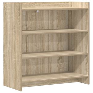 vidaXL Dressoir Sonoma Eiken 75 x 36 x 80 cm Bewerkt hout