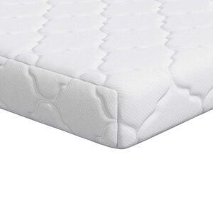 vidaXL Matras Wit 60 x 120 cm Jacquard stof