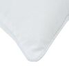 vidaXL Dekbed Set met kussen 2 pcs Wit Microfibre