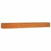 vidaXL Plantenbak verhoogd 480x80x45 cm cortenstaal roestig