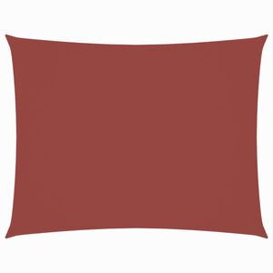 vidaXL Zonnescherm rechthoekig 2x4 m oxford stof terracottakleur