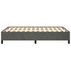 vidaXL Bedframe zonder matras 120x190 cm fluweel donkergrijs