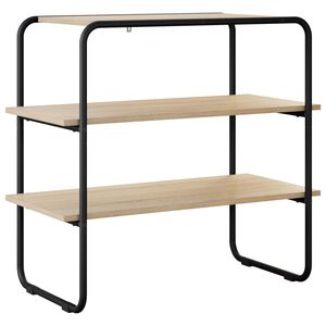 vidaXL Consoletafel Sonoma Eiken 60 x 41 x 75 cm Bewerkt hout