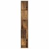 vidaXL Tv-meubelset Wandgemonteerd Bruin 60 x 24 x 156 cm Bewerkt hout