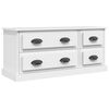 vidaXL Tv-meubel 100x35,5x45 cm bewerkt hout wit