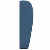 vidaXL Hoofdbord oor Blauw 80 x 23 x 6 cm Stof