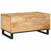 vidaXL Salontafel Naturel 80 x 50 x 40 cm Massief Mango Hout