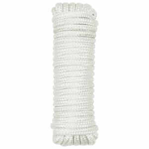 vidaXL Boottouw 6 m 1 Wit Polyester