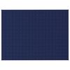 vidaXL Verzwaringsdeken 150x200 cm 7 kg stof blauw