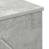 vidaXL Badkamer Kast Wandgemonteerd Beton Grijs 30 x 31,5 x 61 cm