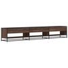 vidaXL Tv-meubel 270x40x46 cm bewerkt hout bruin eikenkleurig