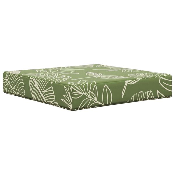 vidaXL Buiten bankkussen 3 pcs Bladontwerp Polyester