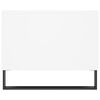 vidaXL Salontafel 90x50x40 cm bewerkt hout wit