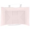 vidaXL Papieren zakken 50 st met hengsels 32x22x28 cm roze