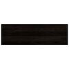 vidaXL Traptreden 12 st 80x25x2 cm massief eikenhout donkerbruin
