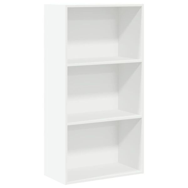 vidaXL Boekenkast 60x30x114 cm bewerkt hout wit