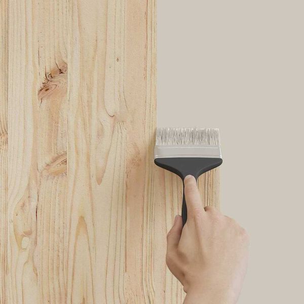 vidaXL Meubelverf Bruin 10 x 10 x 12,2 cm Wandprint